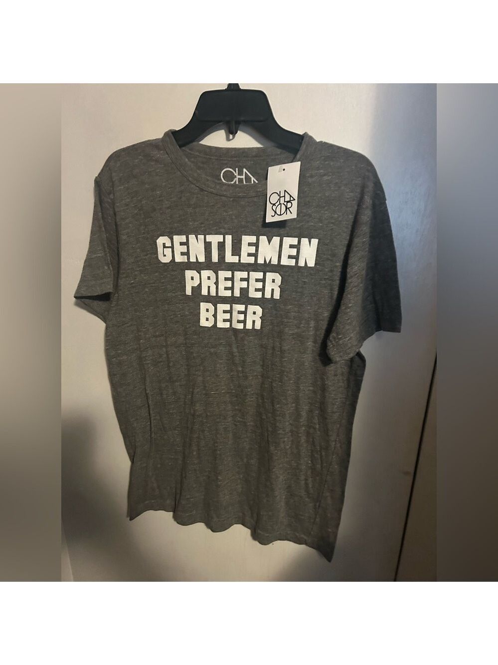 Chaser Gray Graphic Men's Shirt